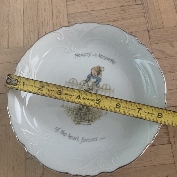 Holly Hobby “Memory…. A keepsake of the heart forever “plate - Picture 4 of 4